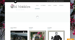 Desktop Screenshot of pensioneltorreon.com